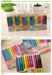 韓國創(chuàng)意文具批發(fā) 12色可愛鉛筆套裝，學(xué)習(xí)用品與學(xué)生獎(jiǎng)品的不二之選